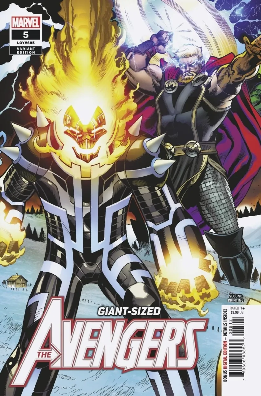 Cover of Avengers #5 (695)