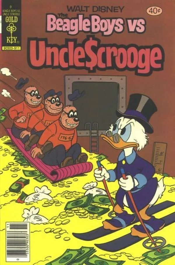 Cover of Walt Disney the Beagle Boys versus Uncle Scrooge #9