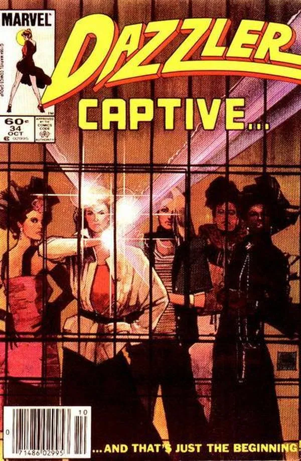 Cover of Dazzler #34
