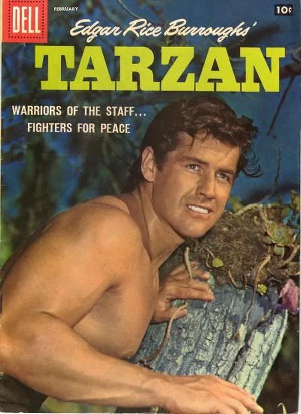 Cover of Edgar Rice Burroughs' Tarzan #1