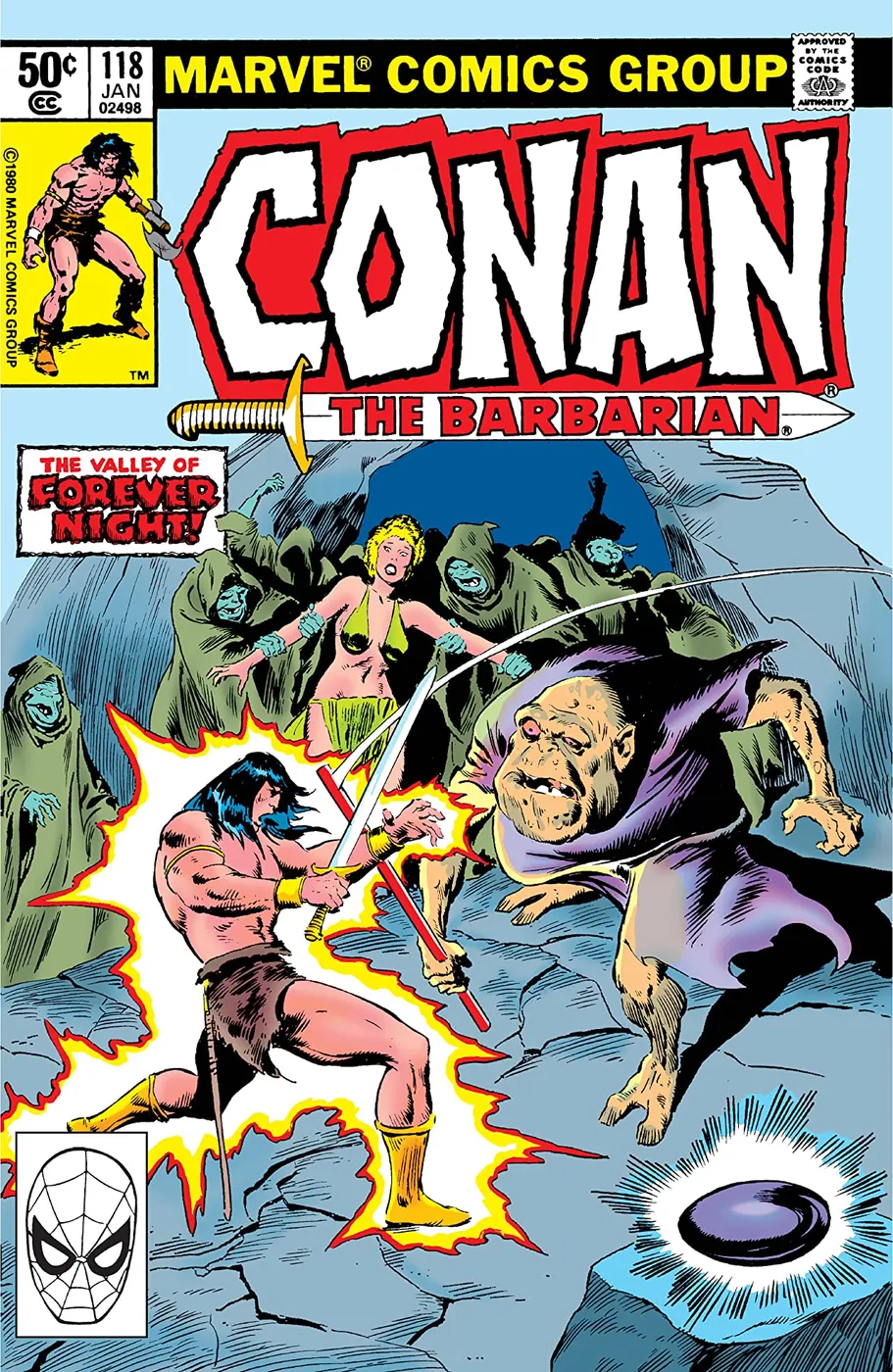 Cover of Conan the Barbarian #118