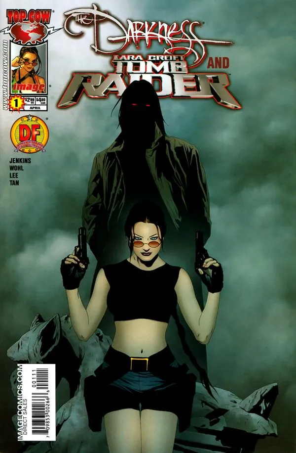 Cover of Darkness and Tomb Raider #1