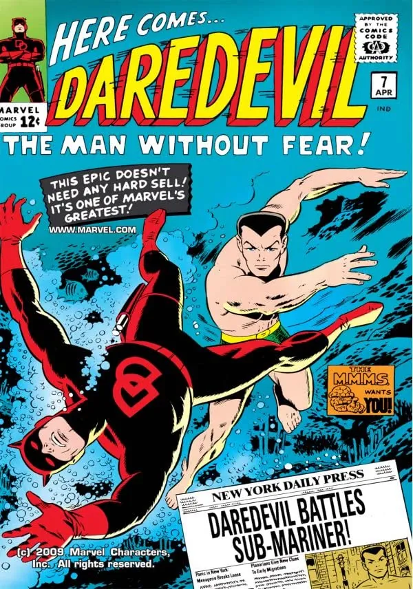 Cover of Daredevil #7