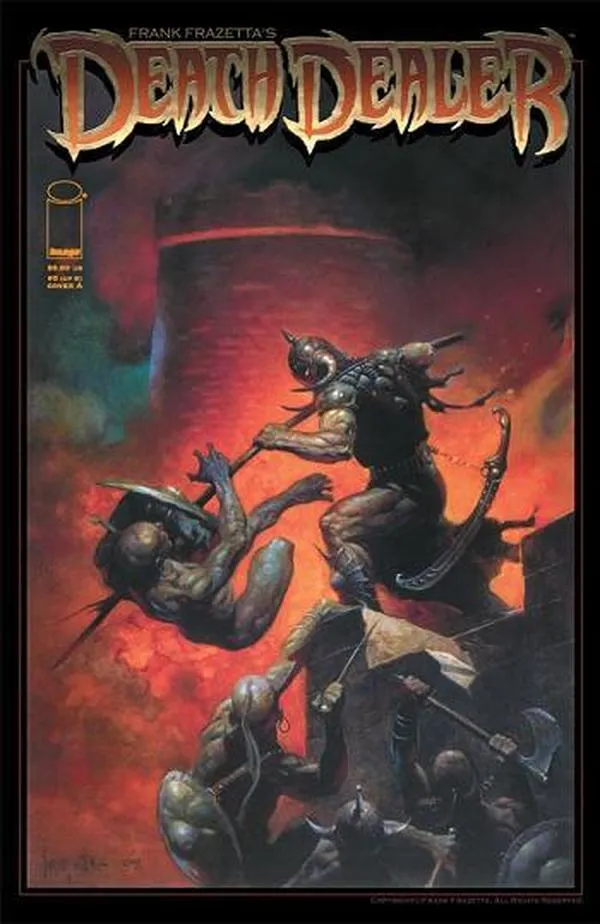Cover of Frank Frazetta's Death Dealer #5
