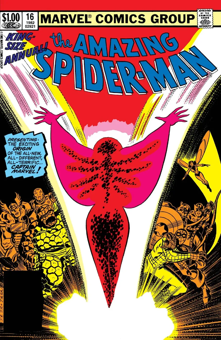 Cover of The Amazing Spider-Man Annual #16