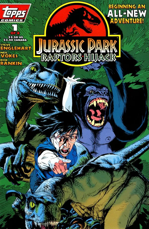Cover of Jurassic Park: Raptors Hijack #1