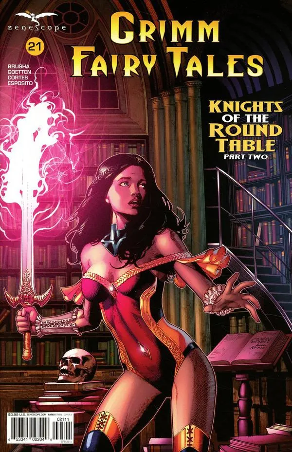 Cover of Grimm Fairy Tales #21