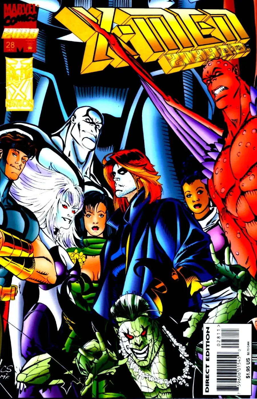 Cover of X-Men 2099 #28