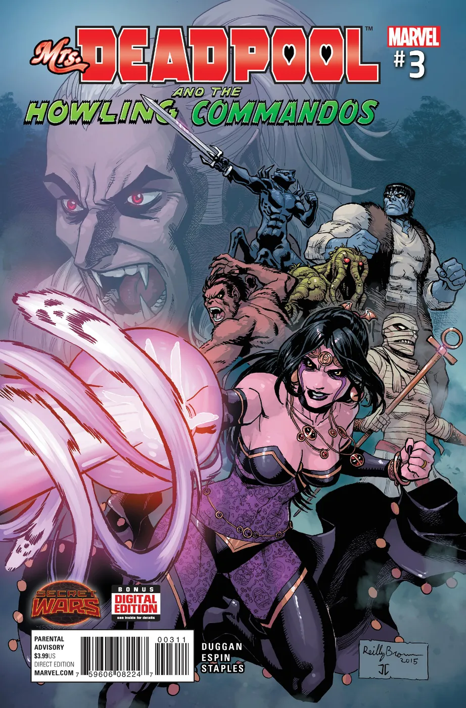 Cover of Mrs. Deadpool and the Howling Commandos #3