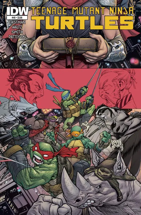 Cover of Teenage Mutant Ninja Turtles #49