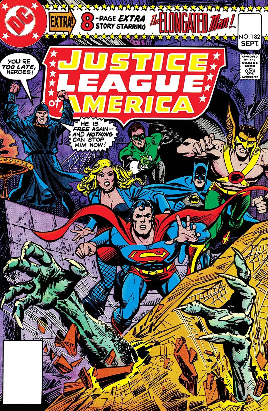 Cover of Justice League of America #182