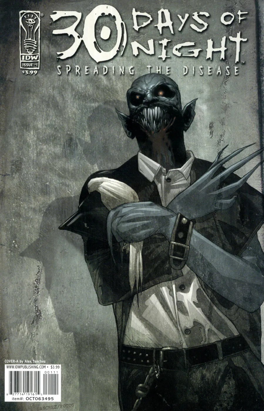 Cover of 30 Days of Night: Spreading the Disease #1
