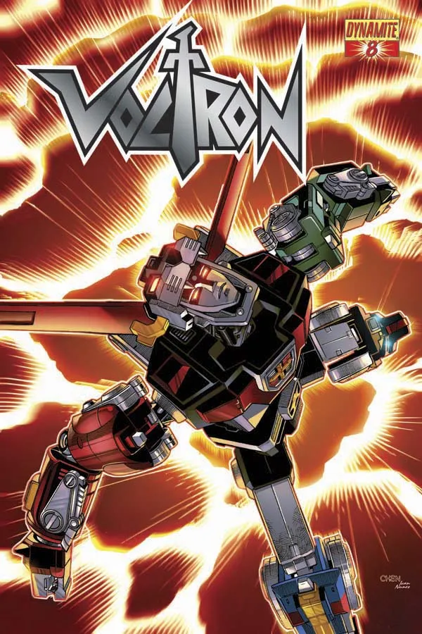 Cover of Voltron #8