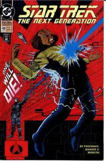Cover of Star Trek: The Next Generation #49