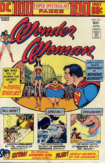 Cover of Wonder Woman #211