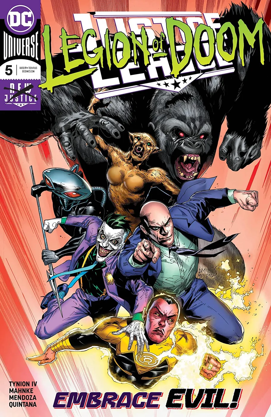 Cover of Justice League #5