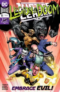 Cover of Justice League #5