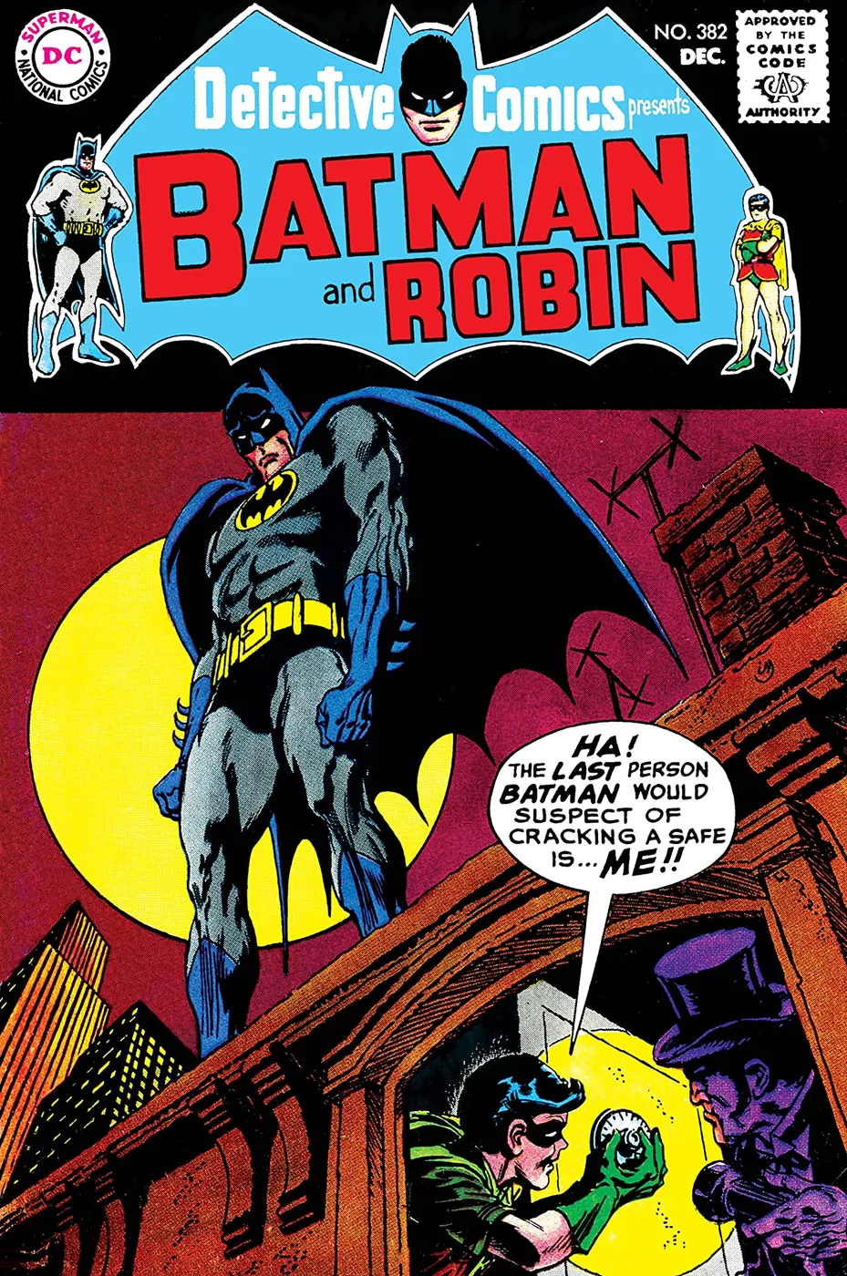 Cover of Detective Comics #382