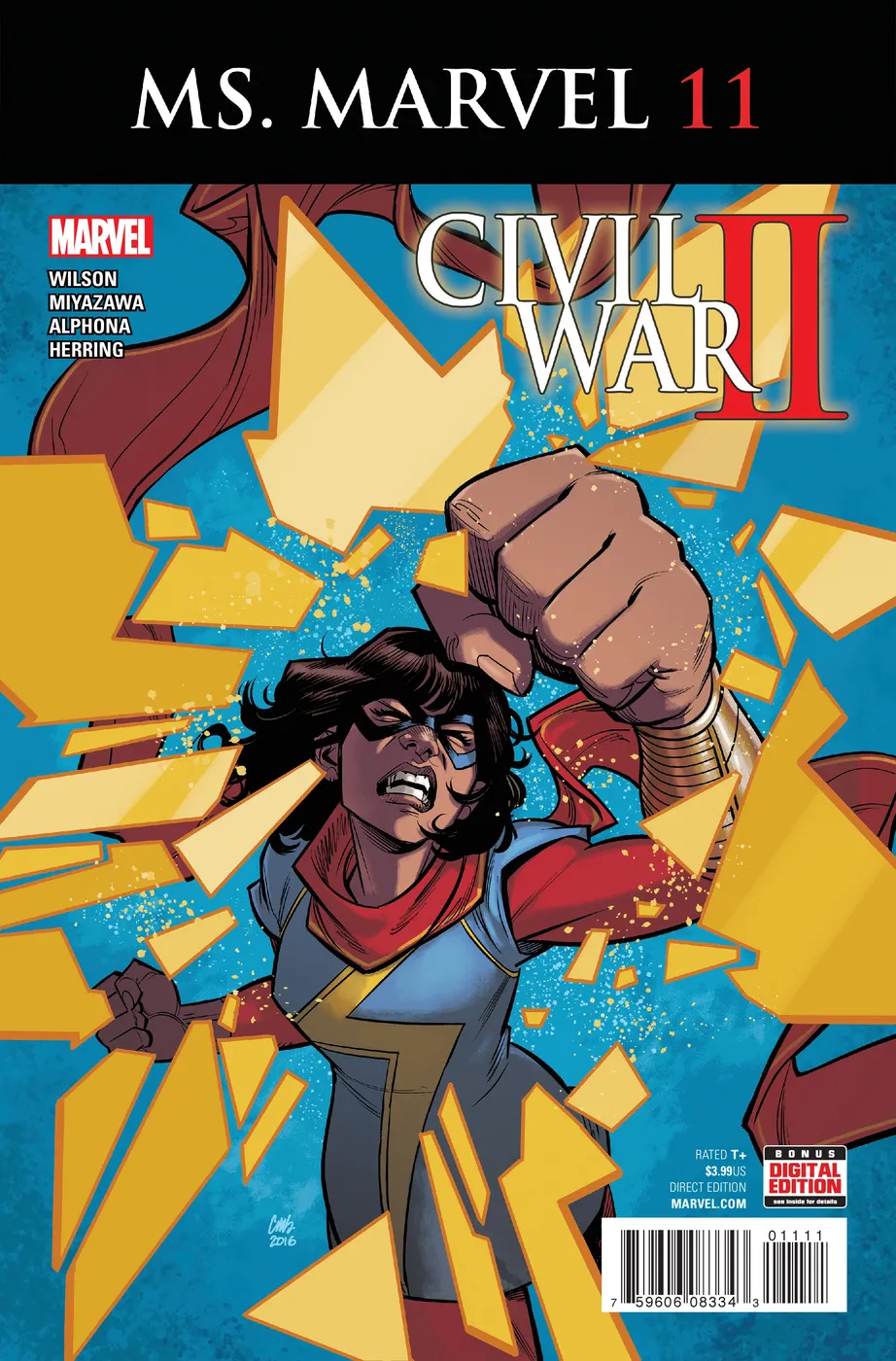 Cover of Ms. Marvel #11