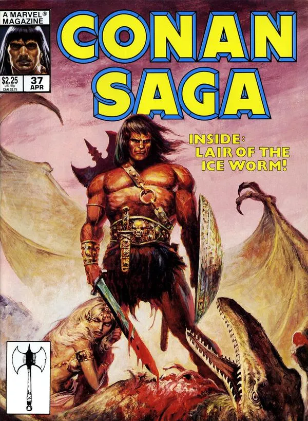 Cover of Conan Saga #37