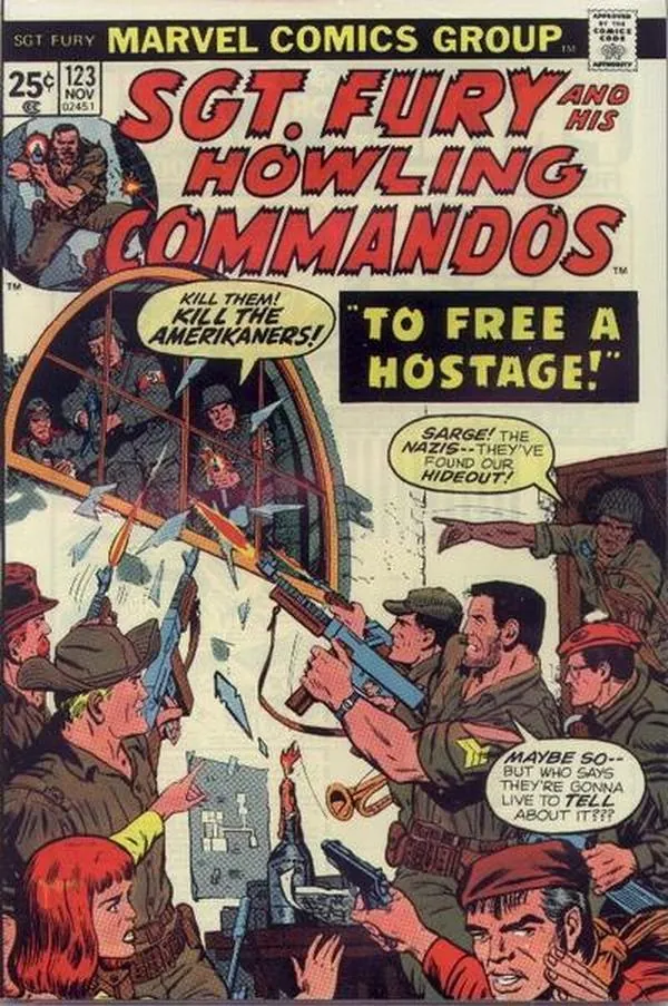Cover of Sgt. Fury and His Howling Commandos #123