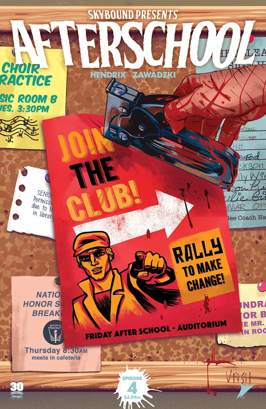 Cover of Skybound Presents Afterschool #4