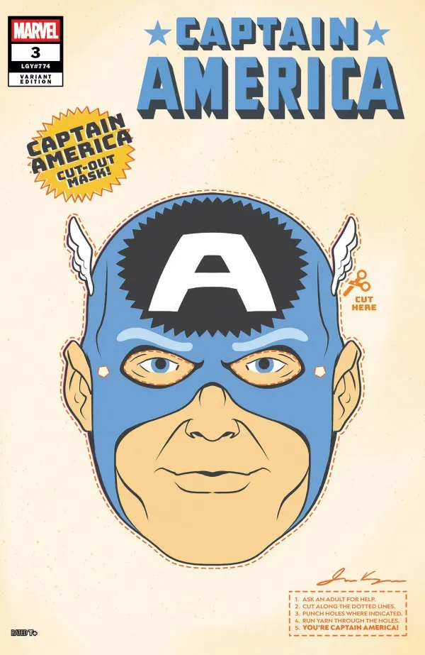 Cover of Captain America #3 (774)