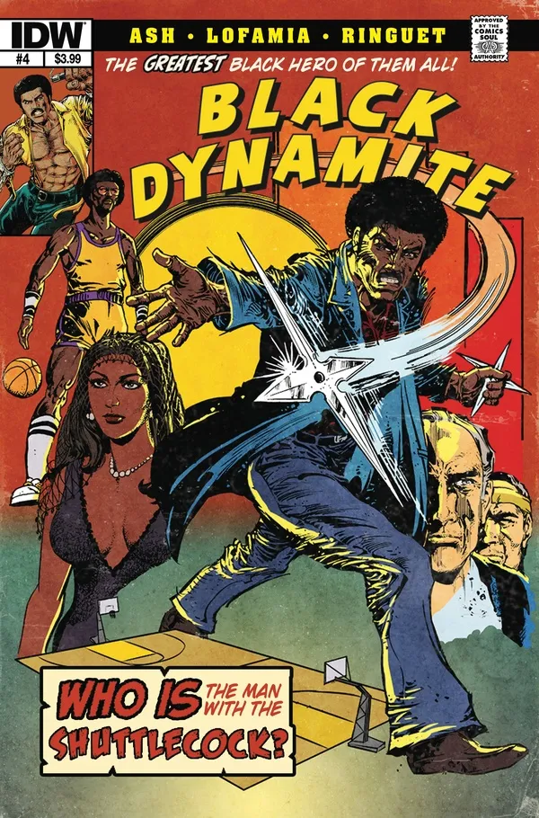 Cover of Black Dynamite #4