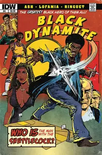 Cover of Black Dynamite #4