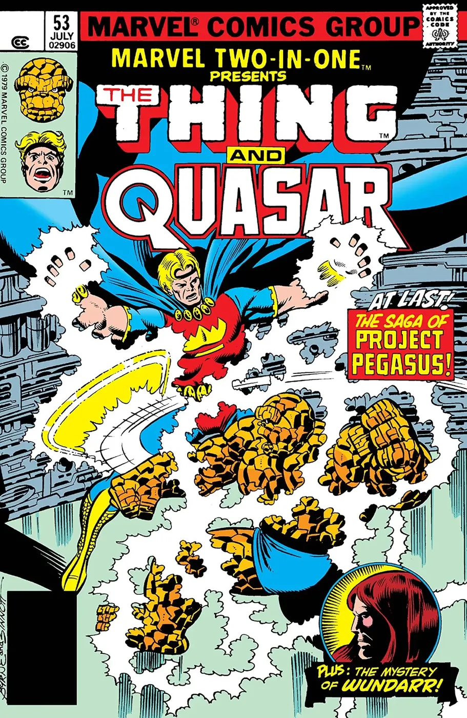 Cover of Marvel Two-in-One #53