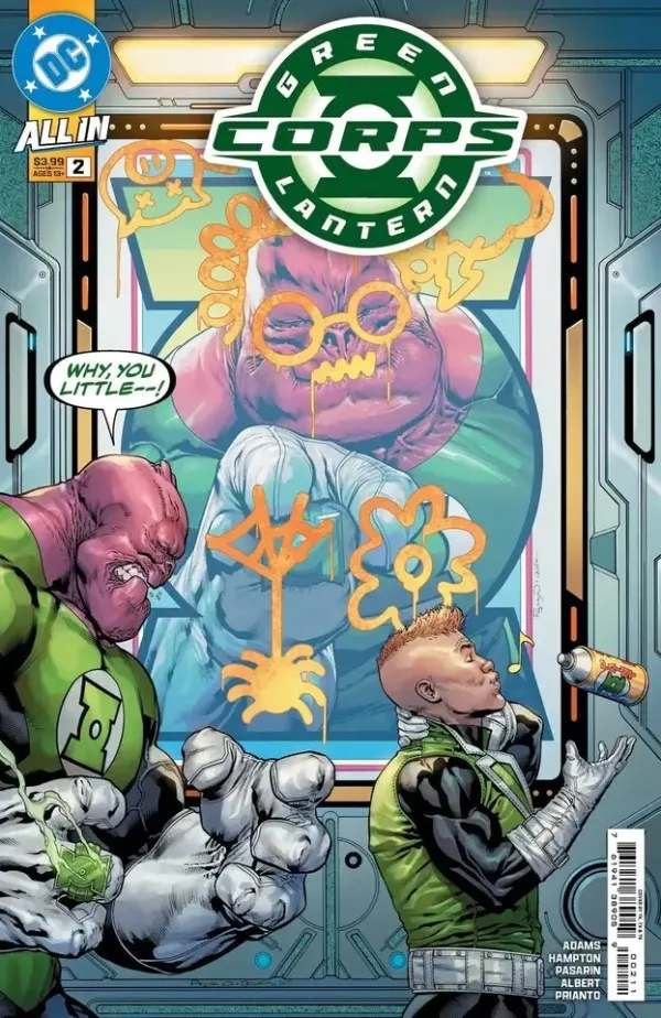 Cover of Green Lantern Corps #2