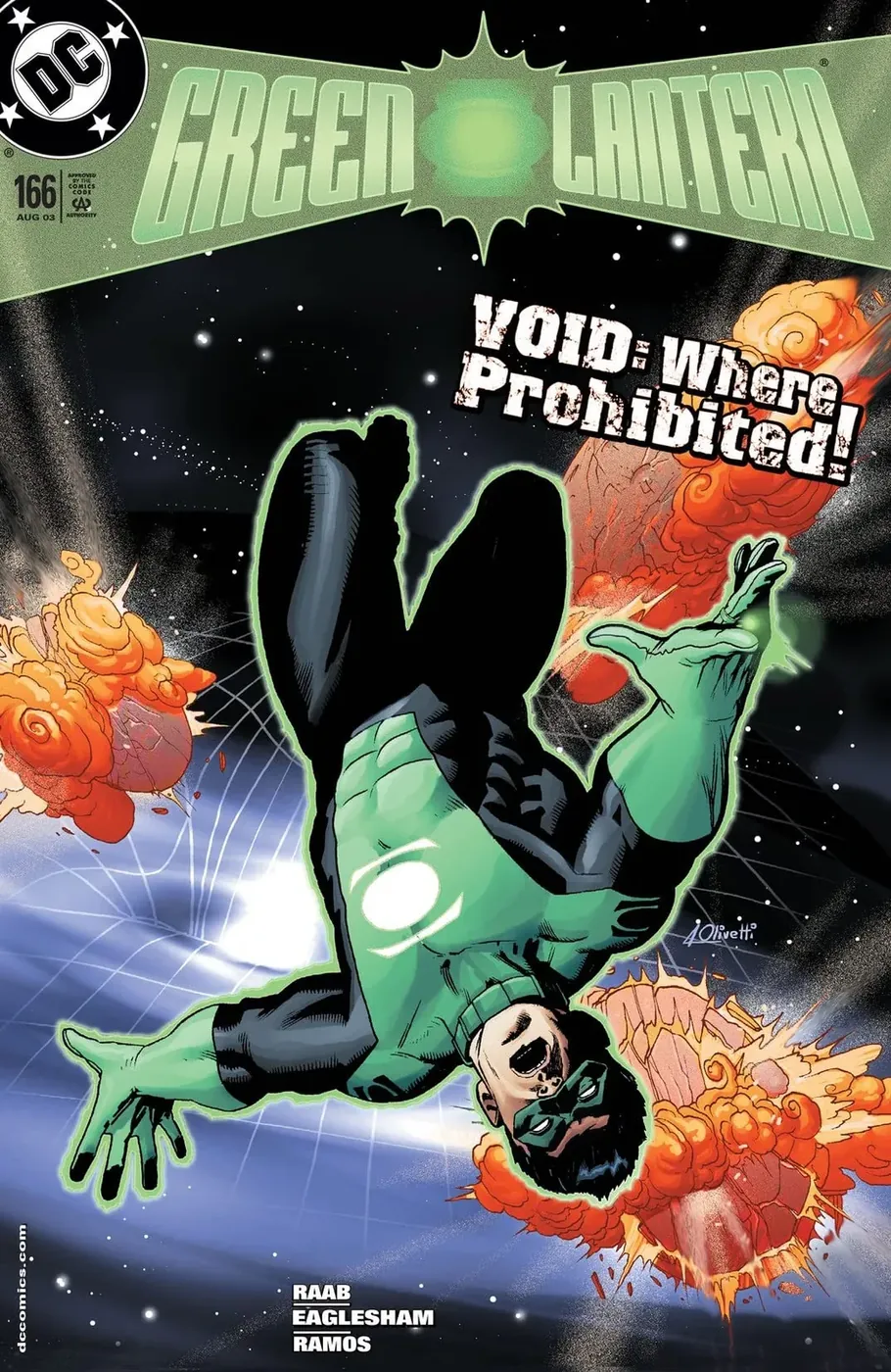 Cover of Green Lantern #166
