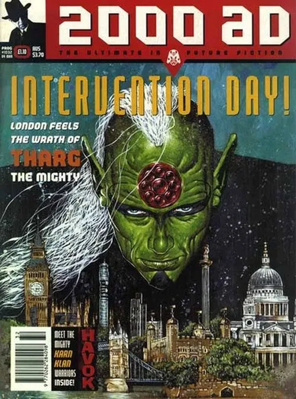 Cover of 2000 AD #1032