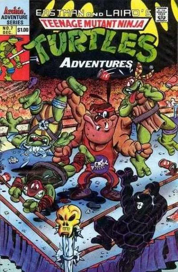 Cover of Teenage Mutant Ninja Turtles Adventures #7