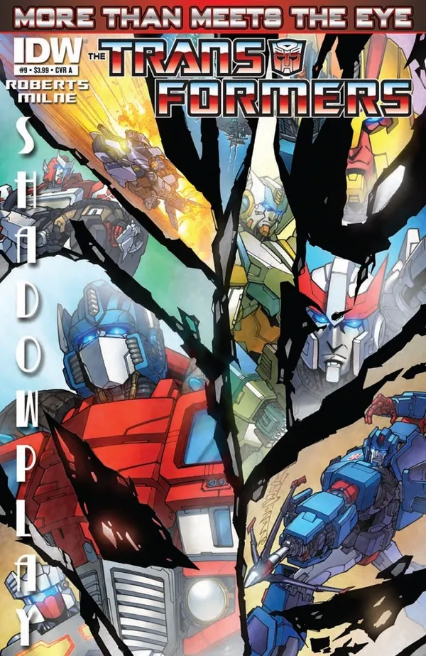 Cover of The Transformers: More Than Meets the Eye #9