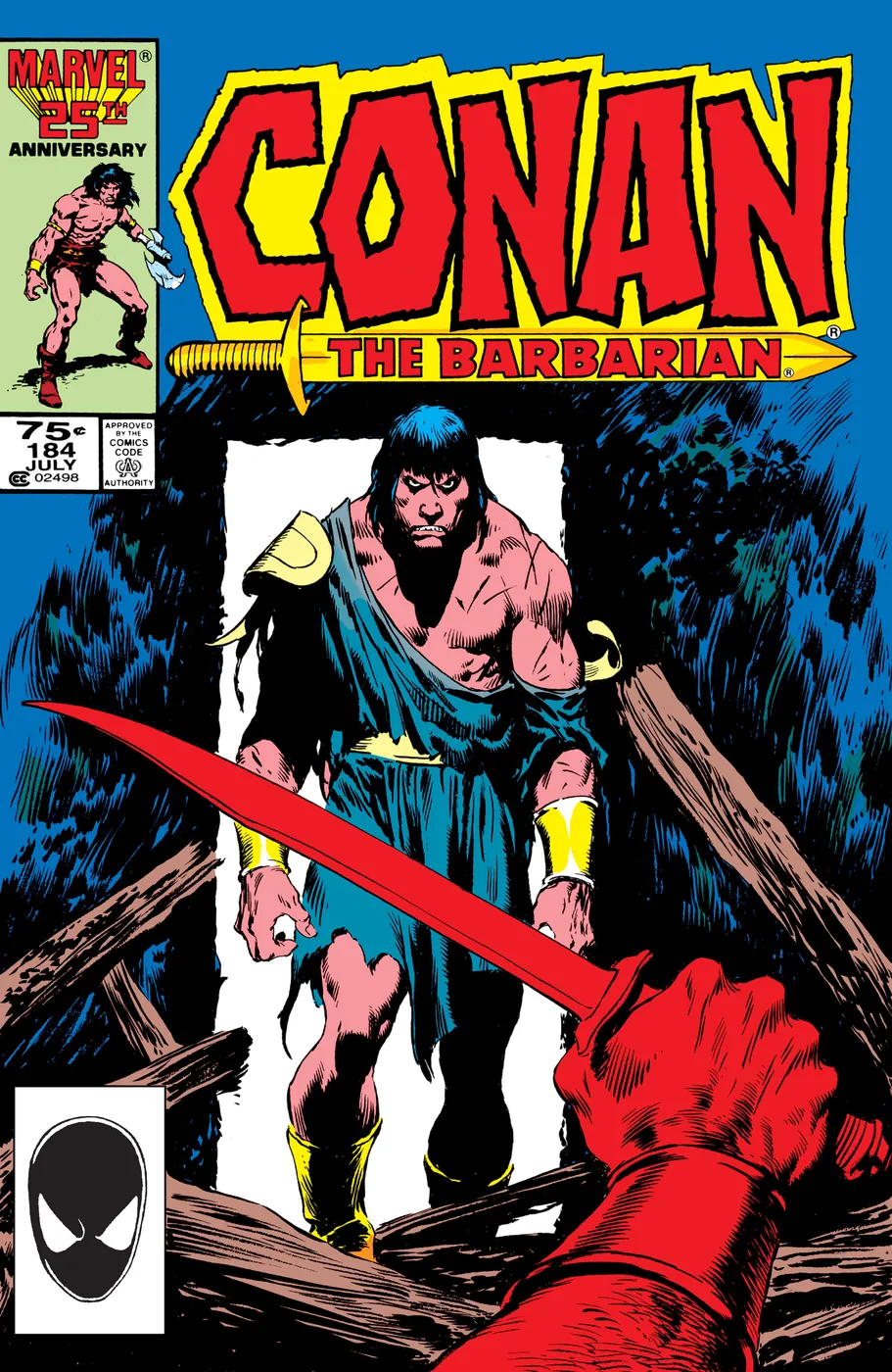 Cover of Conan the Barbarian #184