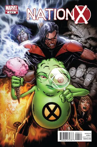 Cover of Nation X #4
