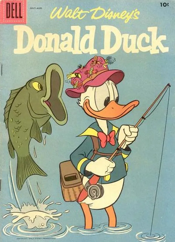 Cover of Walt Disney's Donald Duck #54