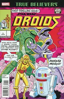 Cover of True Believers: Droids #1