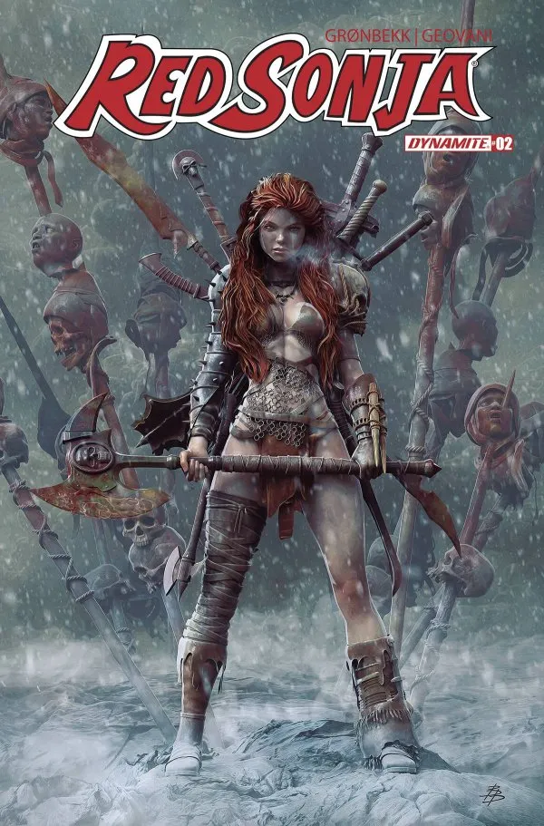 Cover of Red Sonja #2