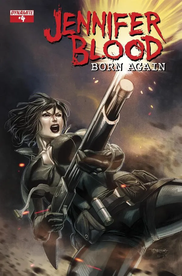 Cover of Jennifer Blood: Born Again #4