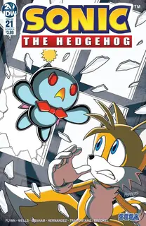 Cover of Sonic the Hedgehog #21