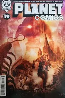 Cover of Planet Comics #19