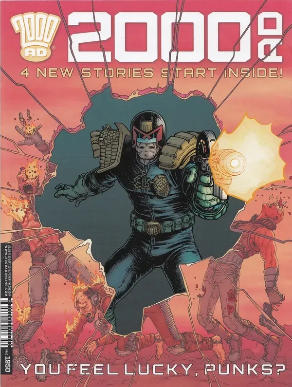 Cover of 2000 AD #1950