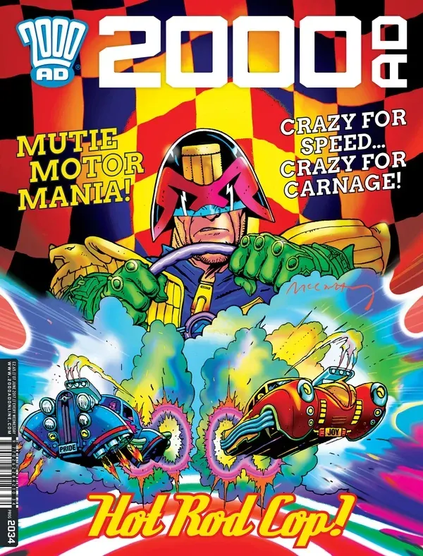 Cover of 2000 AD #2034
