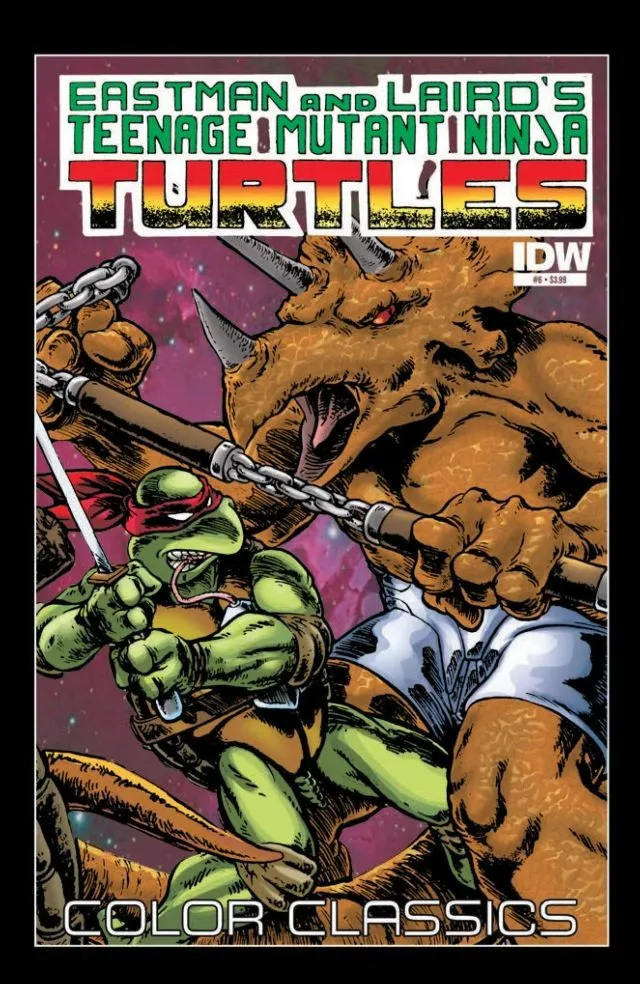 Cover of Teenage Mutant Ninja Turtles Color Classics #6