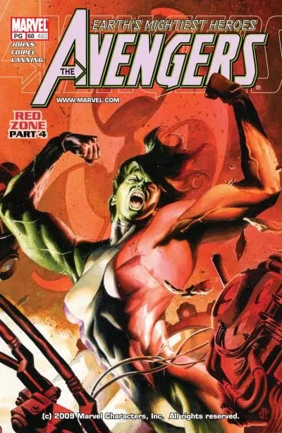 Cover of Avengers #68 (483)
