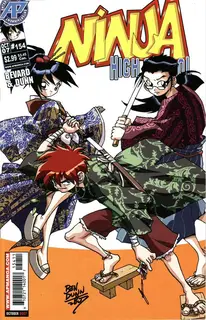 Cover of Ninja High School #154