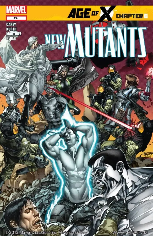 Cover of New Mutants #24