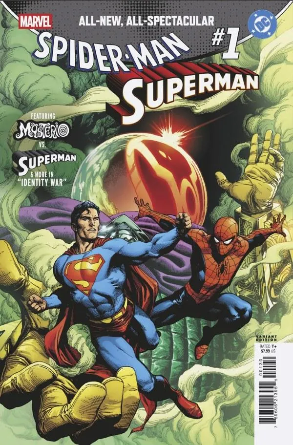 Cover of Marvel / DC: Spider-Man / Superman #1